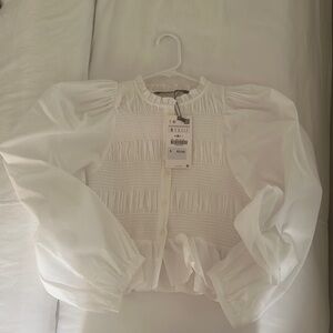 Zara long sleeve blouse